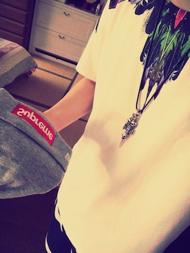 「OFF-WHITE」｜「アイテム（ニットキャップ/ビーニー）」を使った、KENKENさん（メンズ・174cm）の春コーディネート