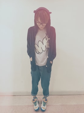 「mercibeaucoup,（メルシーボークー）のアイテム（その他アウター）」を使った、Tabris Tateさん（メンズ・180cm）の秋コーディネート