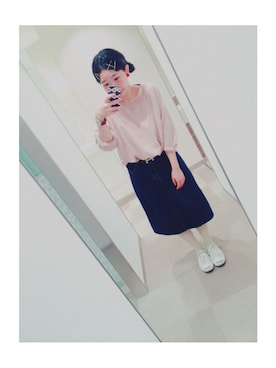 「Crisp」｜す み かさん（レディース・158cm）の秋コーディネート