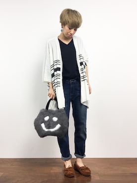 「アイテム（ハンドバッグ）」を使った、MIKULUさん（レディース・157cm・10代）の秋コーディネート