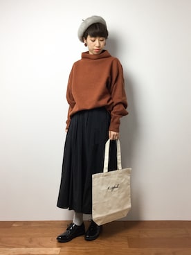 MIKULUさん(レディース・157cm)の秋コーディネート