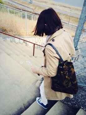 こももももももこももももさん（レディース・158cm）の冬コーディネート