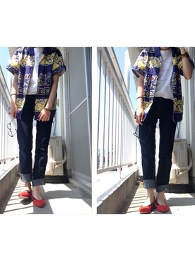 こももももももこももももさん（レディース・159cm）の春コーディネート