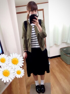 「おめかしコーデ」｜eri*さん（レディース・159cm）の春コーディネート