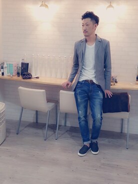 会沢邦充さんのコーディネート