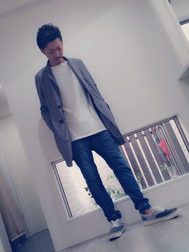 会沢邦充さんのコーディネート