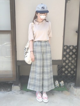 sumika .さん（レディース・164cm）の夏コーディネート