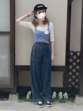 「アイテム（その他）」を使った、sumika .さん（レディース・164cm）の秋コーディネート