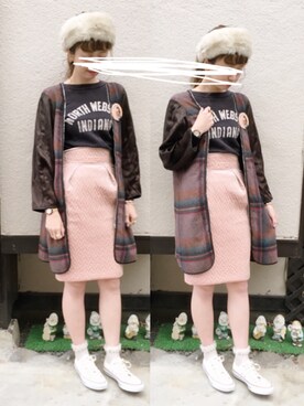 sumika .さん（レディース・164cm）の冬コーディネート