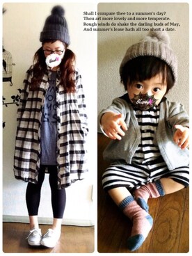 「COMME CA DU MODE（コムサデモード）のアイテム（その他トップス）」を使った、Su,Um,Riさん（レディース・154cm）の秋コーディネート
