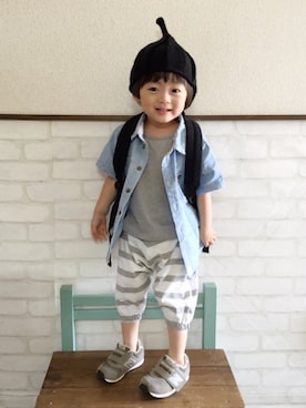 Su,Um,Riさん（キッズ・90cm）の夏コーディネート