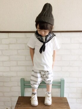 Su,Um,Riさん（キッズ・90cm）の夏コーディネート