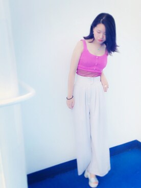 セシル。さん（レディース・160cm）の夏コーディネート