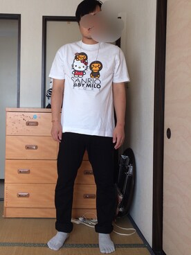 「くつした」｜「アイテム（アクセサリー）」を使った、ぼくたくさん（メンズ・172cm）の秋コーディネート