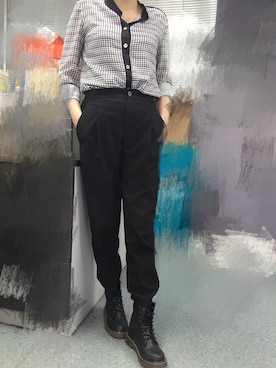 哎呦喂呀さん（レディース・163cm）の春コーディネート