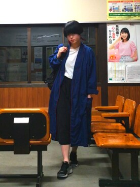 「MASH（マッシュ）のアイテム」を使った、きりんさん（レディース・164cm）の夏コーディネート