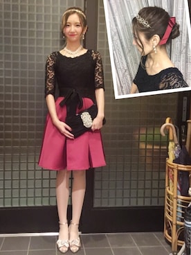 「お母さんありがとう」｜YOONAさん（レディース・158cm）の秋コーディネート
