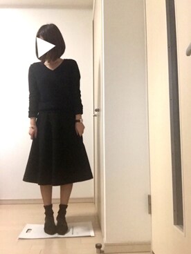 「アイテム（バングル/リストバンド）」を使った、あめさん（レディース・151cm・20代）の冬コーディネート