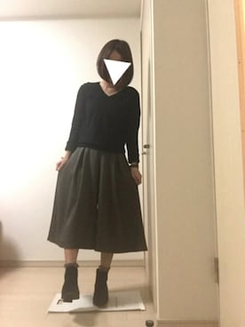 「アイテム（バングル/リストバンド）」を使った、あめさん（レディース・151cm・20代）の冬コーディネート