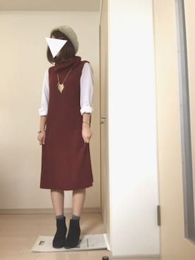 あめさん（レディース・151cm）の冬コーディネート