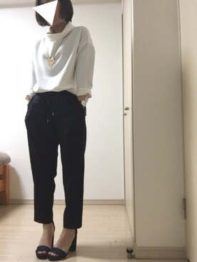 「アイテム（バングル/リストバンド）」を使った、あめさん（レディース・151cm・20代）の冬コーディネート
