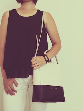 「Abel（アベル）のアイテム」を使った、mikiさん（レディース・159cm）の夏コーディネート