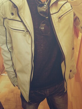 健太郎さん（メンズ・164cm）の秋コーディネート