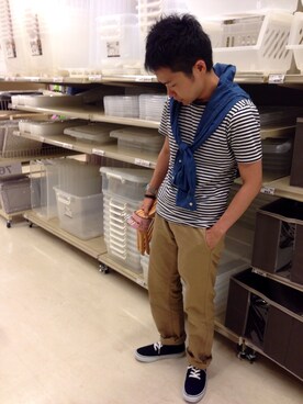 秋田さんのコーディネート