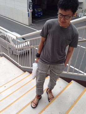 秋田さんのコーディネート