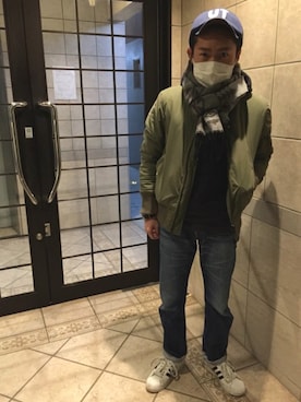 秋田さん（メンズ・160cm）の冬コーディネート