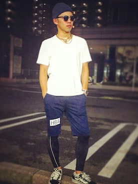 kannabirdさん（メンズ・172cm）の夏コーディネート