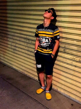 kannabirdさん（メンズ・172cm）の夏コーディネート