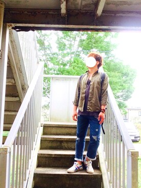 幕張の眠れる系男子さんのコーディネート