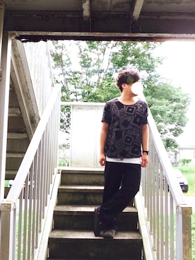 幕張の眠れる系男子さんのコーディネート