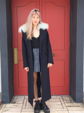 「OPENING CEREMONY（オープニングセレモニー）のアイテム（ジャケット/アウター）」を使った、Alice Danさん（レディース・163cm）の秋コーディネート