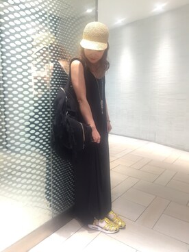 「Josie（ジョジー）のアイテム（ワンピース/ドレス）」を使った、ainyamanさん（レディース・157cm）の夏コーディネート