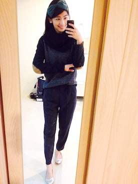 「VERO CUOIO（ヴェロキーオ）のアイテム」を使った、Reanaさん（レディース・165cm）の冬コーディネート