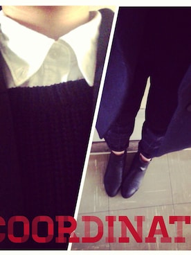 risaさん（レディース・157cm）の冬コーディネート