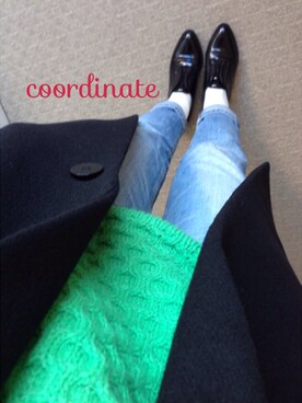 risaさん（レディース・157cm）の冬コーディネート