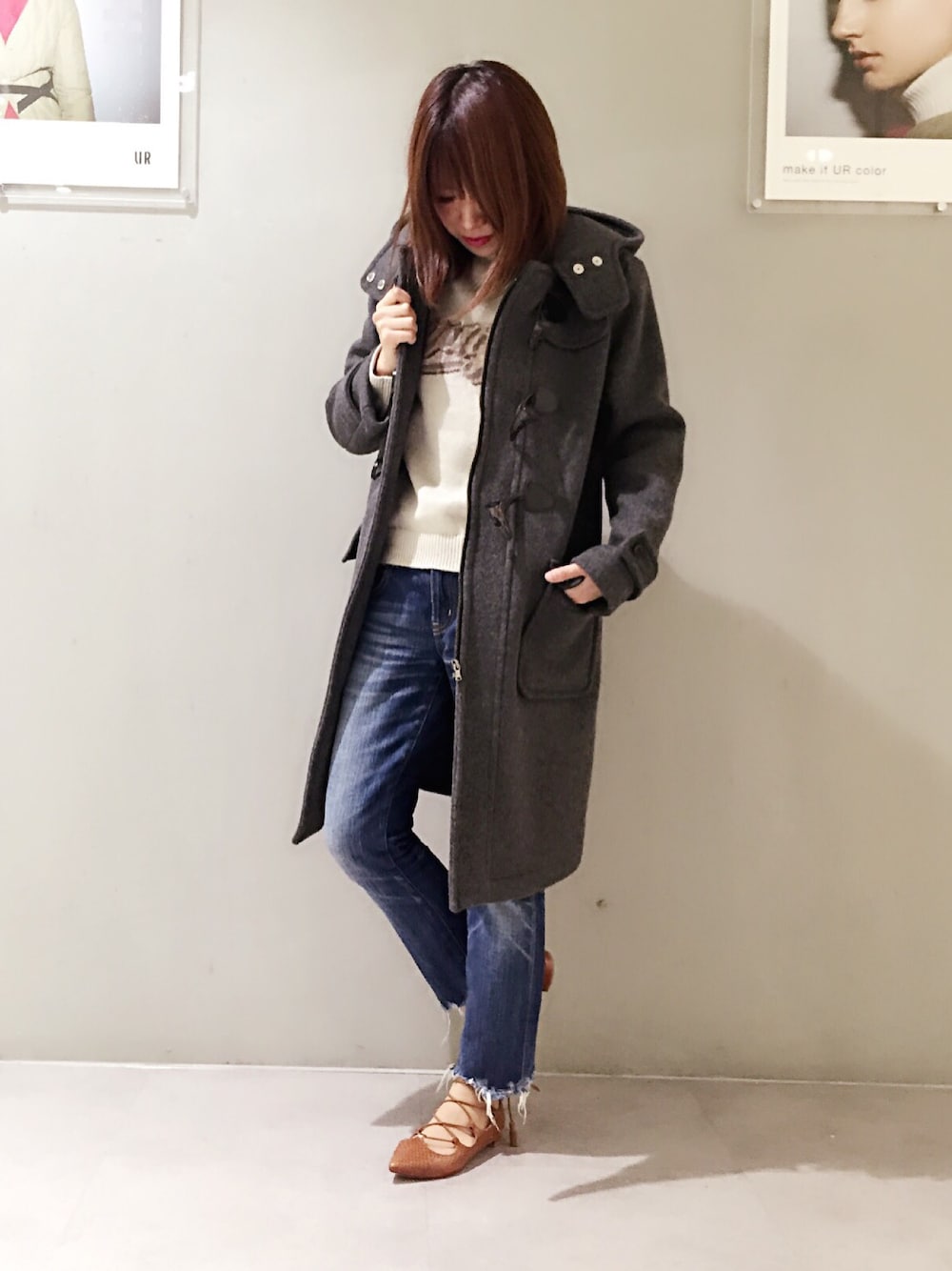 STUDIOUS ステュディオス　デッサンドモード ロングダッフルコート STUDIOUS ステュディオス デッサンドモード ロングダッフルコート