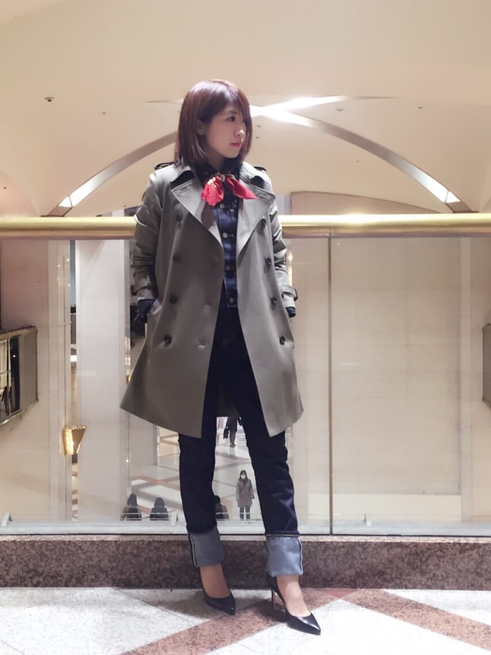 デニム&ダンガリー Gジャン トレンチコート (160)(02) デニム&ダンガリー Gジャン トレンチコート (160)(02) キッズ服(100cm~)