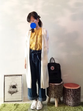 「CONVERSE（コンバース）のCONVERSE コンバース ジャック パーセル / JACK PURCEL（スニーカー）」を使った、ふわも子。さん（レディース・161cm）の秋コーディネート