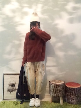 「CONVERSE（コンバース）のCONVERSE コンバース ジャック パーセル / JACK PURCEL（スニーカー）」を使った、ふわも子。さん（レディース・161cm）の春コーディネート