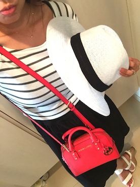 「PONTE VECCHIO（ポンテヴェキオ）のアイテム」を使った、a__iさん（レディース・152cm）の夏コーディネート