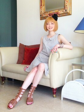 野本かりあさんのコーディネート