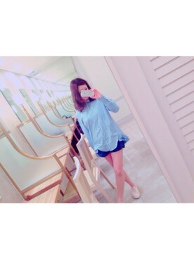 「あべのハルカス」｜maeryさん（レディース・154cm）の春コーディネート