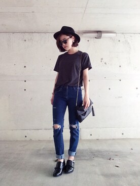 HITOMIさん（レディース・155cm）の夏コーディネート