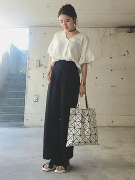 HITOMIさん（レディース・155cm）の夏コーディネート