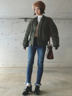 HITOMIさん（レディース・155cm）の秋コーディネート