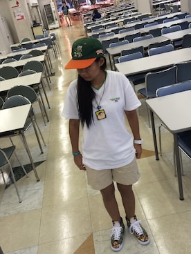 「学食」｜mitsuwoさん（レディース・156cm）の秋コーディネート